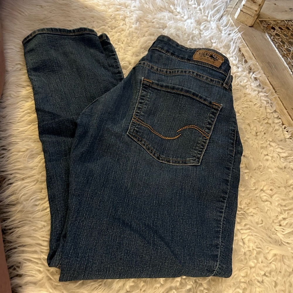 Levi’s Signature Authentics Skinny Jeans Acid Wash 8M Jn04